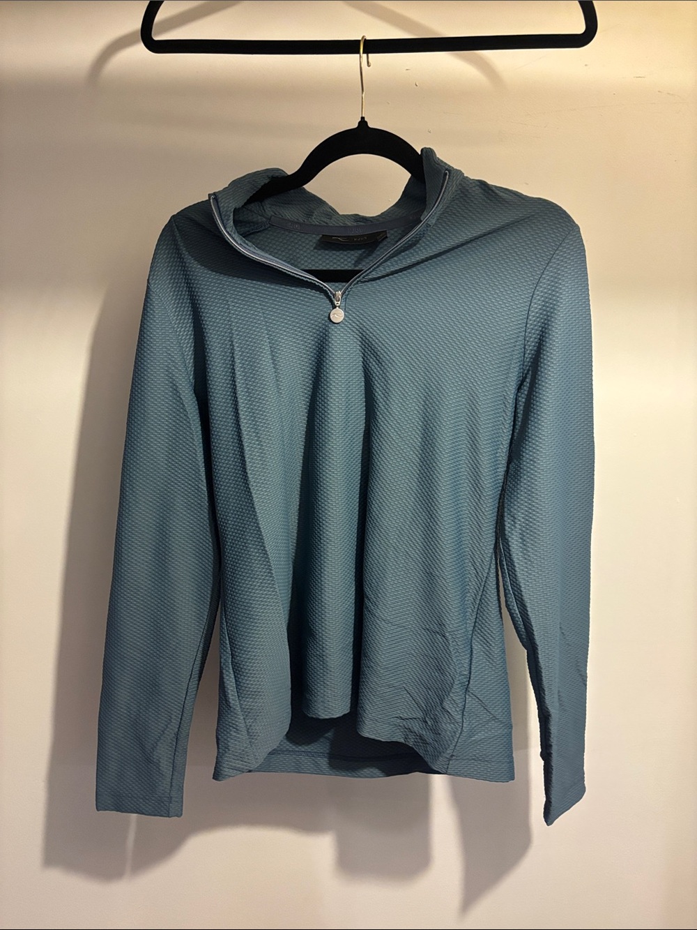 KJUS Light Blue Quarter-Zip